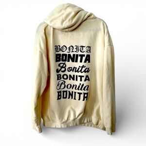 Bonita cream hoodie